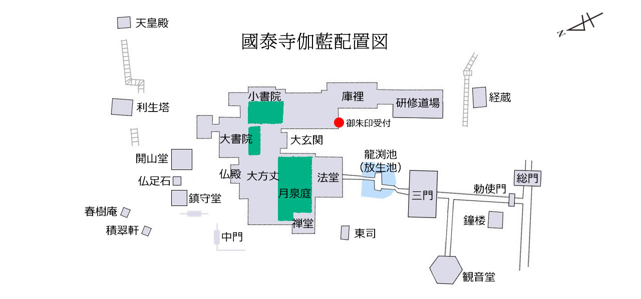 伽藍配置図